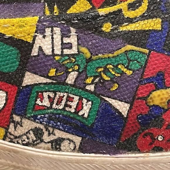 Vintage Hand-painted Keds - Picture 3 of 7